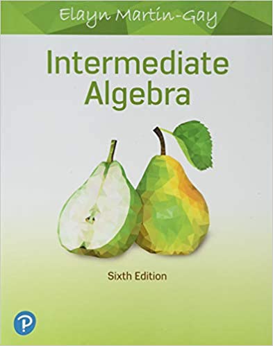 Intermediate Algebra (6th Edition) [2019] - Original PDF